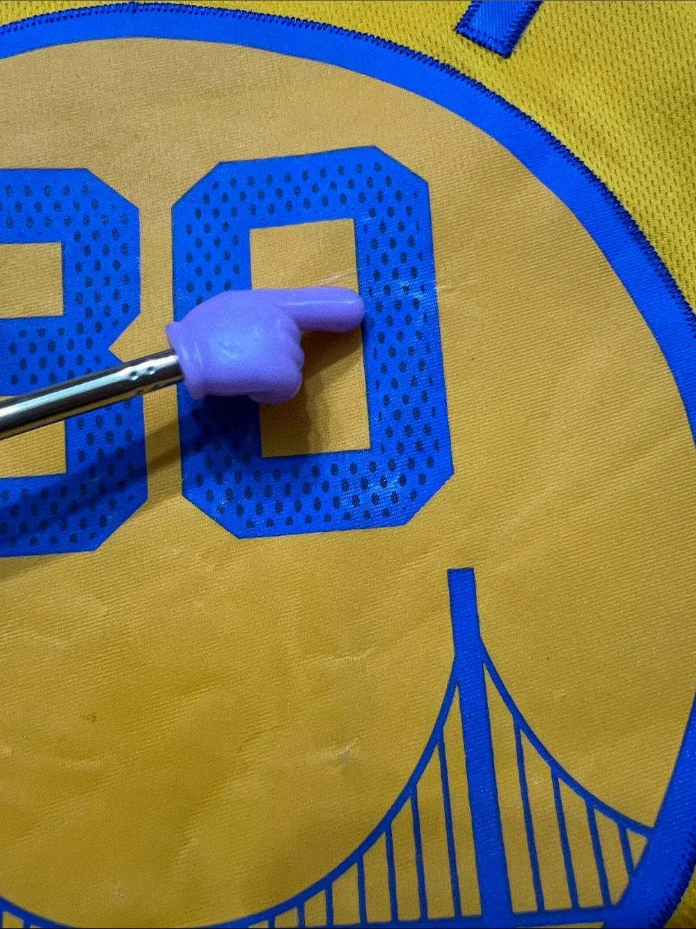 Golden State Warriors Stephen Curry #30 Adidas NBA Jersey Yellow XL